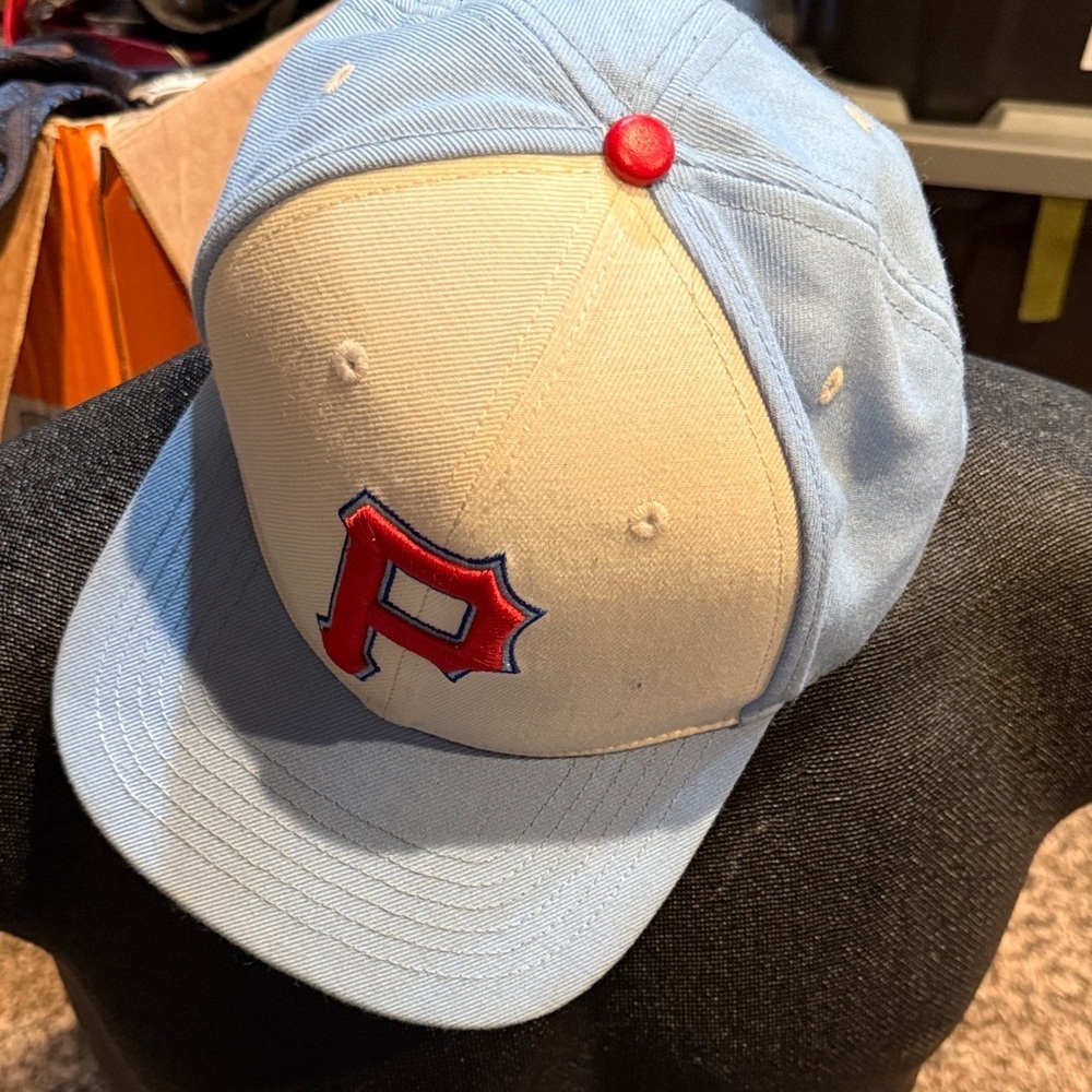 Pittsburgh Pirates Pro Standard White Blue Baseball Hat